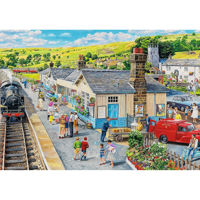 Головоломка Trefl R25K /34 (10810) 1000 Tea Time: Train station