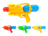 Пистолет водяной 29cm, разноцветный
