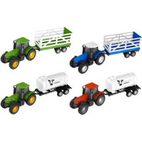 Машина HTI 1372300 Tractor cu remorcă Teamsterz, în as.