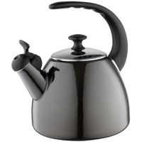 Чайник Emalia Pleszew 0C0025 Metalico, emailat, 2.2L, negru