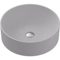 Раковина SanDonna Circle 440 pe blat Bej Nisip