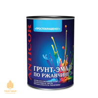 Грунт-эмаль Простокрашено серая, 2.6 кг