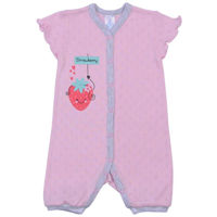 Детская одежда Veres 111.37-2.56 Песочник Strawberry (тр.рибана) р.56