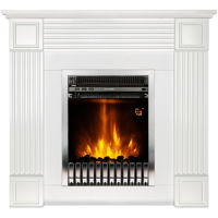 Камин электрический ArtFlame Nexor & Gala Silver, 950x1000x270mm, Alb