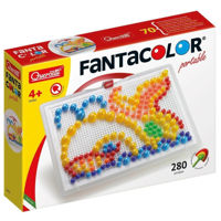 Головоломка Quercetti 0950 Мозаика FANTACOLOR 280 деталей Ассорти