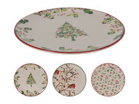 Farfurie ceramica Christmas Handmade 21cm