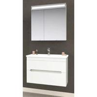 Зеркало для ванной Orka Varna 80x78 Matt White