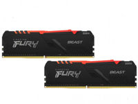 .8GB DDR4-3600MHz Kingston FURY Beast (KF436C17BB/8), CL17-21-21, 1.35V, Intel XMP 2.0, Black