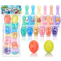 Игровой комплекс для детей miscellaneous 391 Bowling (popice) 12+2 minge animale 955502