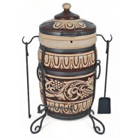 Ceaun grătar Grand Tandyr GT0010 Tandoor Muscat size M cu capac rabatabil