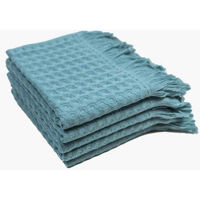 Домашний текстиль Sweet Home Prosop gofrat bucatarie Monaco 30x50 cm, 280g/m2, Smoke Blue