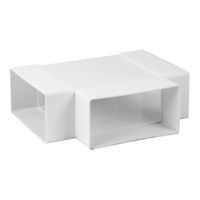 cumpără Teu pentru tub plat de ventilatie din plastic 55 x 220 mm KT25  EUROPLAST în Chișinău