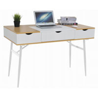 Офисный стол Jumi CM-305281 120x60x77cm, Stejar/Alb
