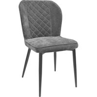 Стул Deco Tusk Catifea Grey + Black Legs HLR14