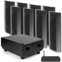 Колонки Hi-Fi LitheAudio 7.1 Wireless Surround Sound Cinema Kit With WiSA Cinema Hub (B-IO1-W-71CH-B)