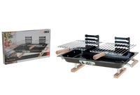 Gratar dreptunghiular BBQ mini 43.5X25cm