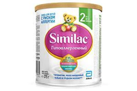 Молочная смесь Similac Гипоаллергенный 2 (6-12  месяцев), 375г