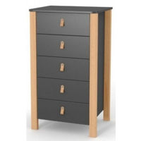 Комод-пеленатор Veres 34.1.351.2.16 600 Монако бук-антрацит