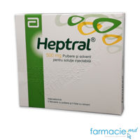 Heptral® pulb.+solv./sol. inj. 500 mg  N5 + 5 ml N5