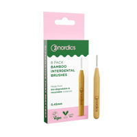 Nordics Bamboo Periuțe interdentale, 0.45mm, N8