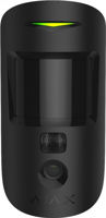 Ajax Wireless Security Motion Detector with Photo "MotionCam", Black