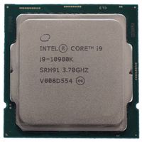 CPU Intel Core i9-10900K 3.7-5.3GHz (10C/20T, 20MB, S1200, 14nm, Integ. UHD Graphics 630, 125W) Tray