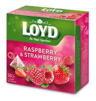 LOYD Raspberry & Strawberry, 50 пак