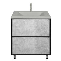 Шкаф под умывальник Montebella Set 57.02 700*480 LOFT N Koala