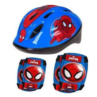 Защитное снаряжение Stamp SM250507 Set Spider-Man (casca+coatiere+genunchiere), 51112