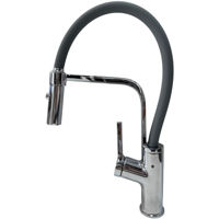 Смеситель кухонный SanDonna ANDRA Gri