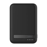 Аккумулятор внешний USB (Powerbank) Belkin BPD008BTBK 10k Qi2 MagSafe Compatible Powerbank with kickstand, Black