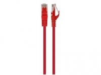 Patch Cord Cat.6U  5m, Red, PP6U-5M/R, Cablexpert, Stranded Unshielded