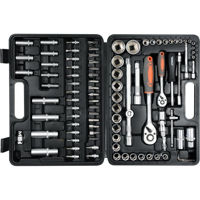 Набор ручных инструментов Sthor 58687 Trusa chei cu antrenor 1/2",94elem.