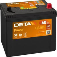 Автомобильный аккумулятор Deta DB604 Power