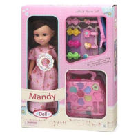 Кукла Essa YM19-4C Mandy cu accesorii și gentuță