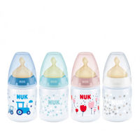 Biberon NUK First Choice Temp cu tetina din latex (0-6 luni) 150ml