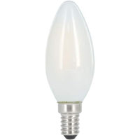 Лампочка Xavax 112830 LED Filament, E14, 470 lm Replaces 40 W, Candle Bulb, Daylight, matt