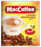 MacCoffee 3в1 Французская ваниль (20пак в упаковке)