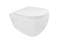 Унитаз подвесной WC rimless Infinity Белый с крышкой soft close