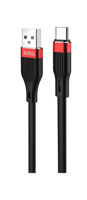 Hoco U72 Forest Silicone charging cable for Type-C