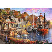 Головоломка Trefl R25K /55 (10796) 1000 Tea Time: Уголок на берегу моря