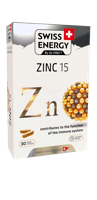 Vitamine Swiss Energy Zinc 15mg N30
