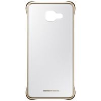 Husă pentru smartphone Samsung EF-QA510, Galaxy A5 2016, Clear Cover, Gold