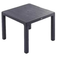 Mobilier pentru grădină Hydro S Masă Rattan, 90x90x75, Antracit