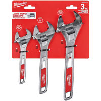 Ручной инструмент Milwaukee 4932493414 Набор регулируемых ключей, 3 шт.