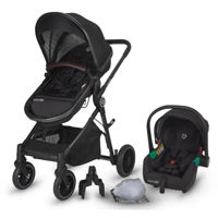 Детская коляска Coccolle Ago Diamond black, 3in1 cu landou transformabil