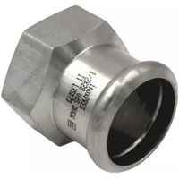 Supapă de închidere Inox Pres Racord inox F 22x1" (56745)