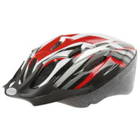 Защитный шлем M-Wave Active M 53-57cm red/black/white/silver