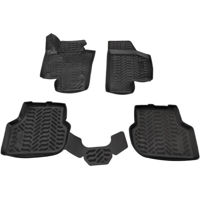 Коврик для автомобиля Aileron 62032 VW Jetta VI (2010-) салон (3D с подпятником) (Крепеж)
