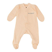 Детская одежда Minikin 25120562 Комбинезон Ажурный Листик Р-Р62, Персиковый, Девочка